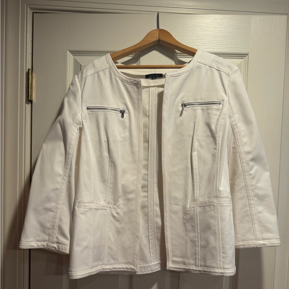 Rafaella White Jacket Sz14